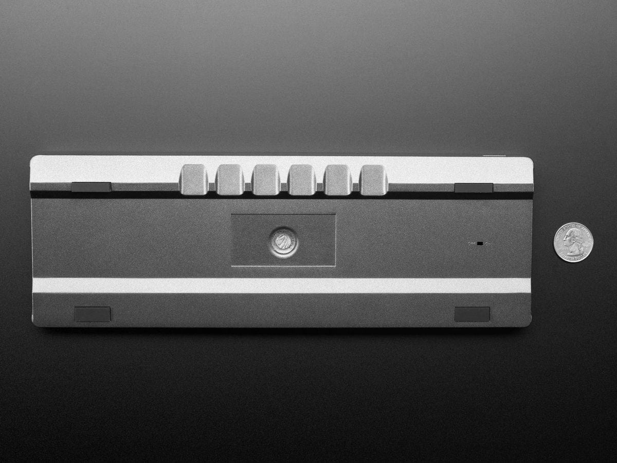 Black Metallic-Look Plastic GH60 / 60% Keyboard Shell by The Pi Hut - The Pi Hut