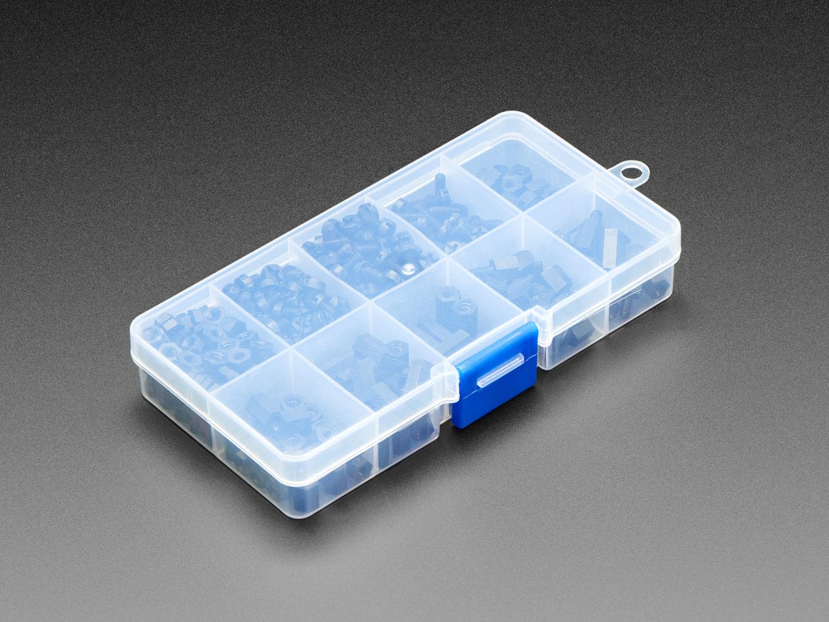 Black Nylon Screw and Stand-off Set – M3 Thread by The Pi Hut - The Pi Hut