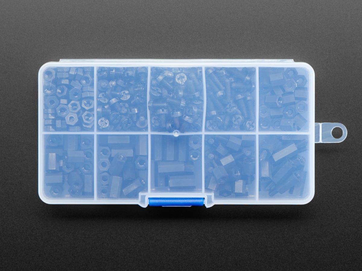 Black Nylon Screw and Stand-off Set – M3 Thread by The Pi Hut - The Pi Hut