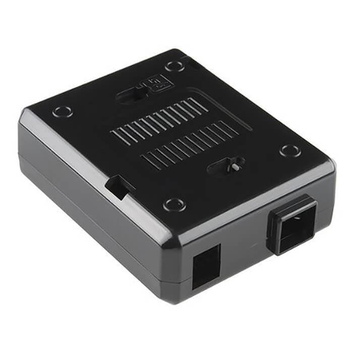 Black Protective case for Arduino Uno by The Pi Hut - The Pi Hut