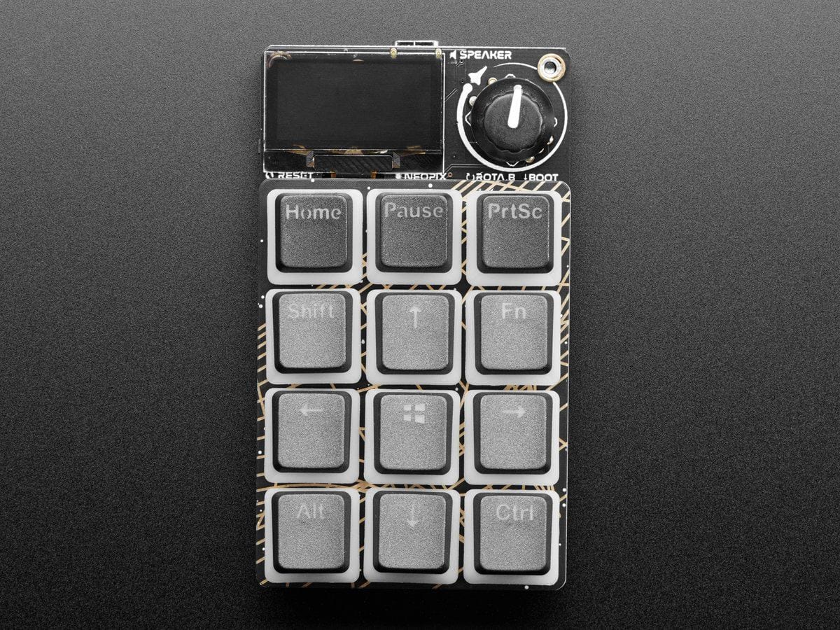 Black Pudding Keycaps - 24 Piece Keyboard Add-On Kit by The Pi Hut - The Pi Hut