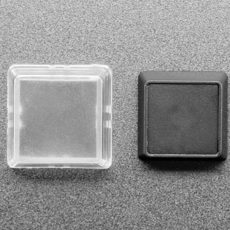 Black Relegendable Plastic Keycaps for MX Compatible Switches - 10 pack by Adafruit - The Pi Hut