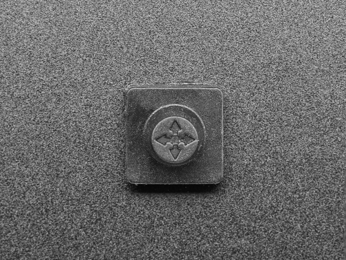 Black Rubber Joystick Nubbin Cap for Navigation Joystick by The Pi Hut - The Pi Hut