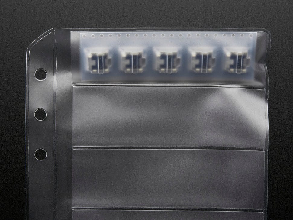 Blank SMT Storage Pages for 6 strips of 24mm Tape - 5 Pages by The Pi Hut - The Pi Hut