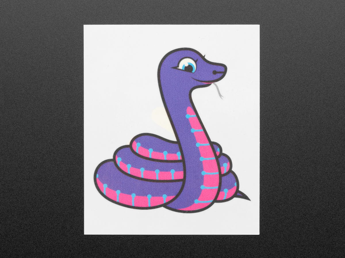 Blinka the CircuitPython Temporary Tattoo by Adafruit - The Pi Hut