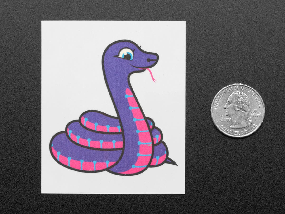 Blinka the CircuitPython Temporary Tattoo by Adafruit - The Pi Hut