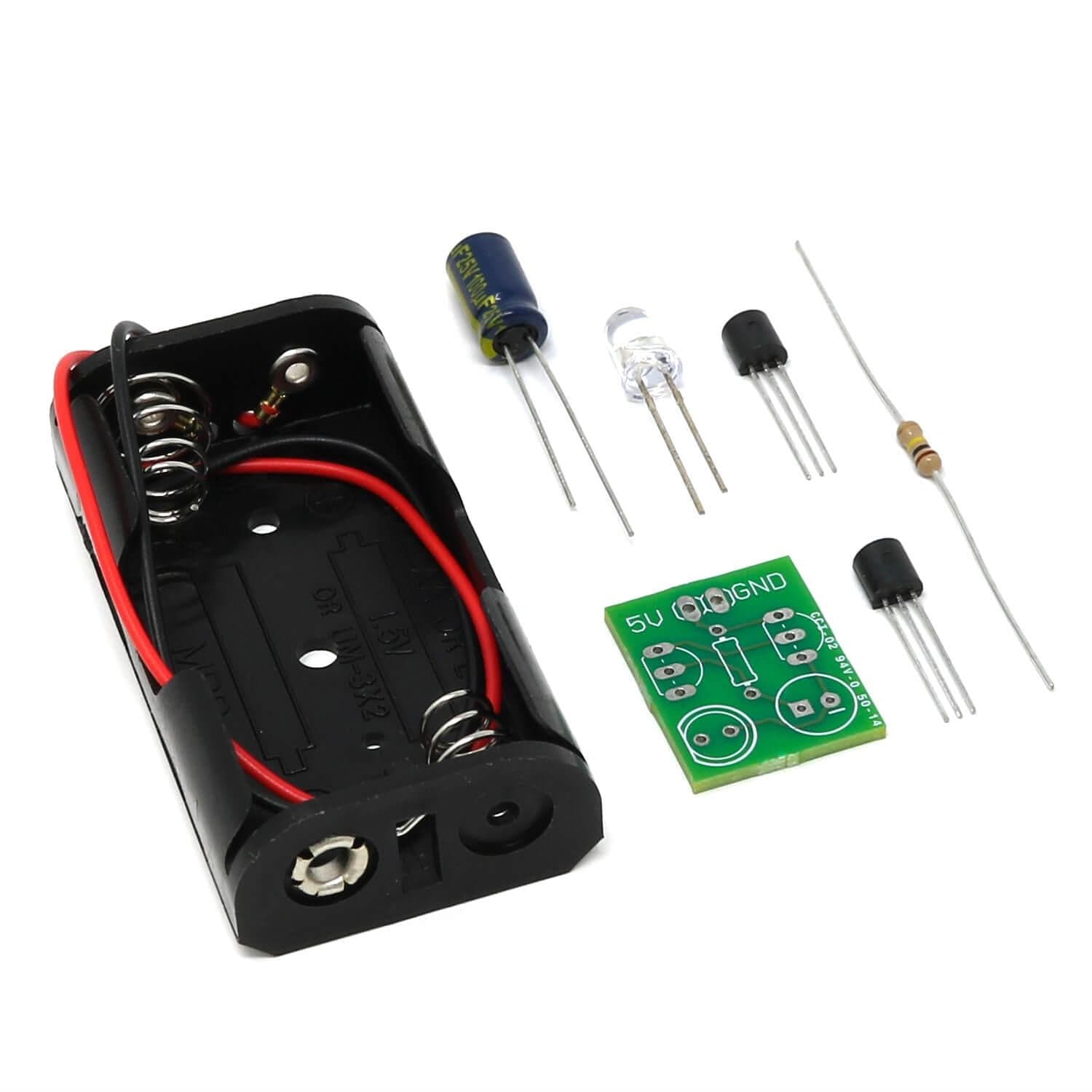 Blinky Light Kit – Learn To Solder! by BCRobotics - The Pi Hut