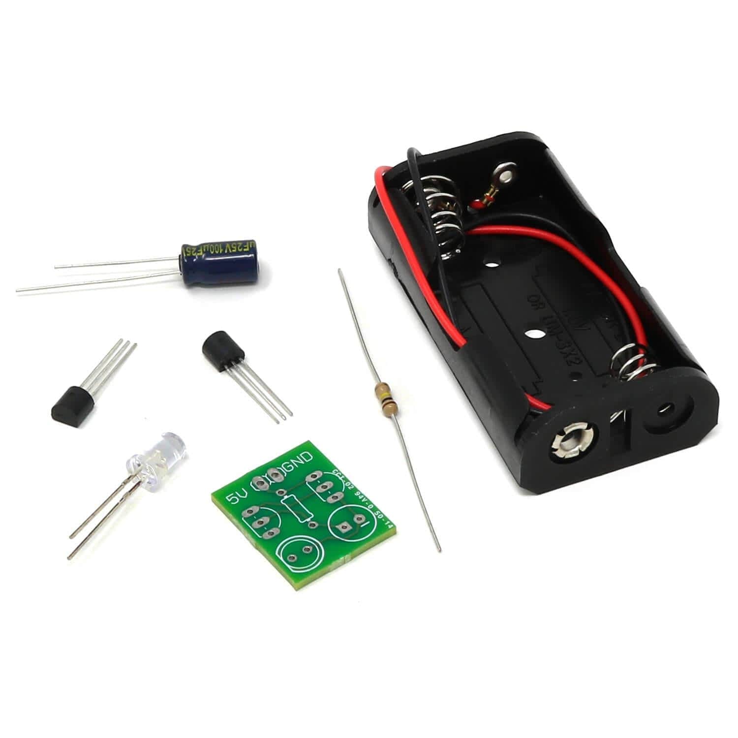 Blinky Light Kit – Learn To Solder! by BCRobotics - The Pi Hut