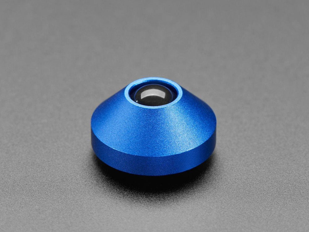 Blue Anodized Aluminum Bumper Feet - Pack of 2 by The Pi Hut - The Pi Hut