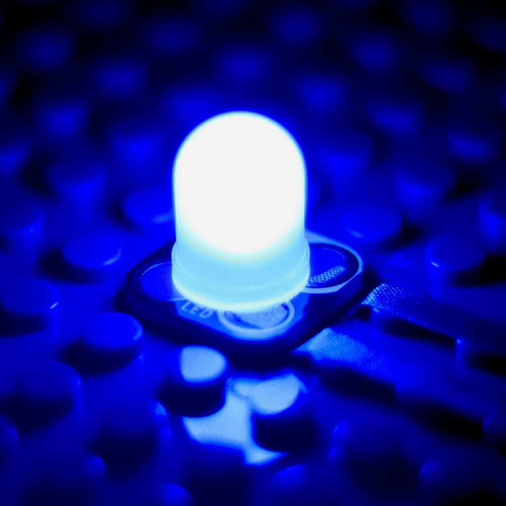 Blue Jumbo Diffused LED Chip by Brown Dog Gadgets - The Pi Hut
