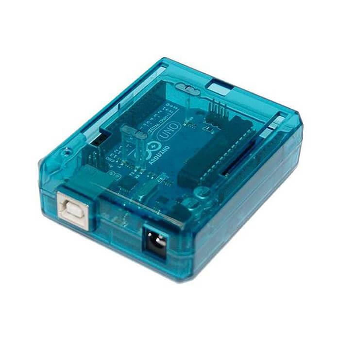 Blue Protective case for Arduino Uno by The Pi Hut - The Pi Hut