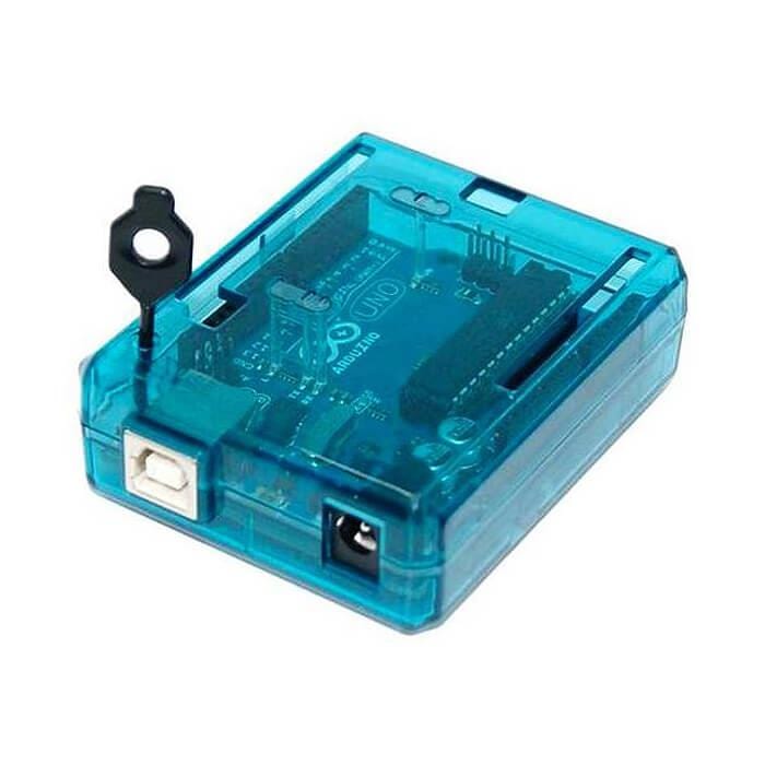 Blue Protective case for Arduino Uno by The Pi Hut - The Pi Hut