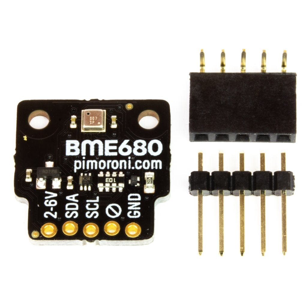 BME680 Breakout - Air Quality, Temperature, Pressure, Humidity Sensor by Pimoroni - The Pi Hut
