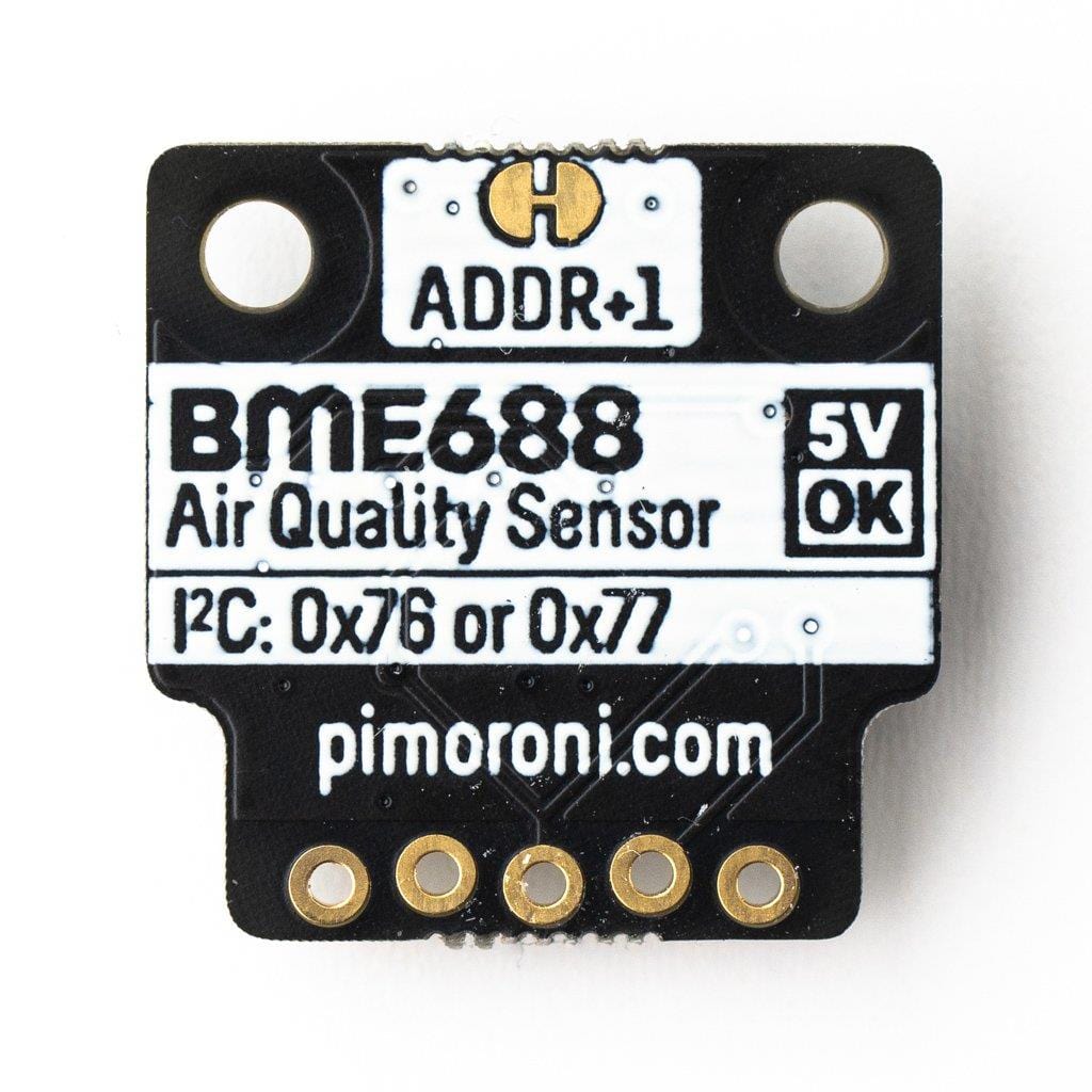 BME688 4-in-1 Air Quality Breakout (Gas, Temperature, Pressure, Humidity) by Pimoroni - The Pi Hut