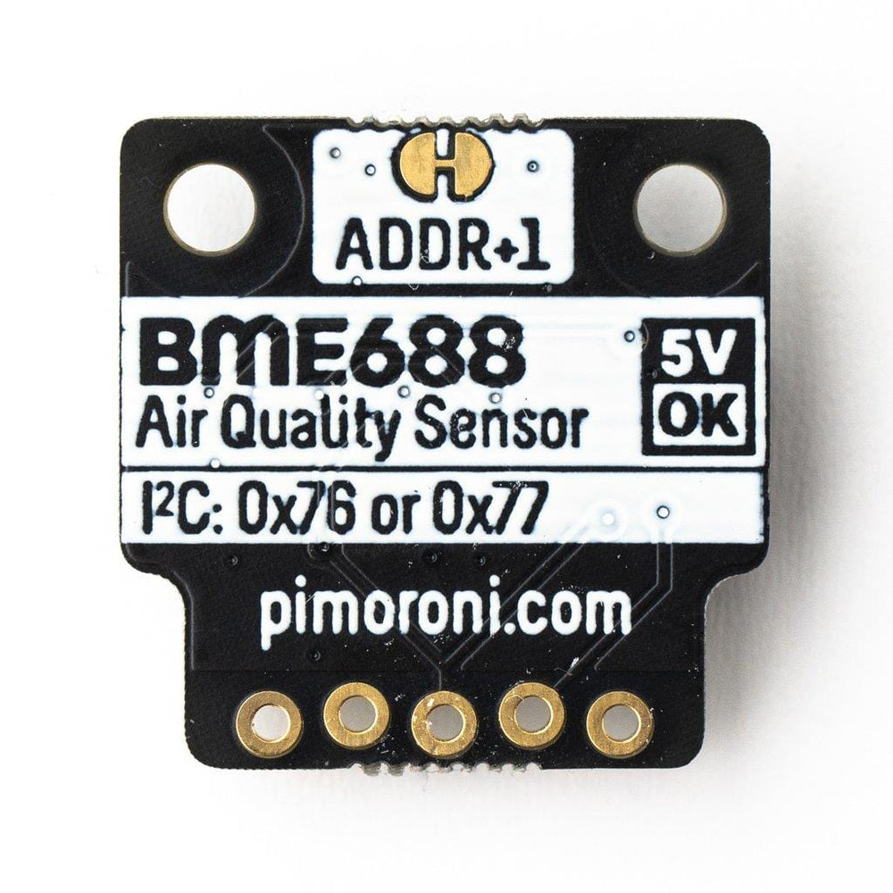 BME688 4-in-1 Air Quality Breakout (Gas, Temperature, Pressure, Humidity) by Pimoroni - The Pi Hut