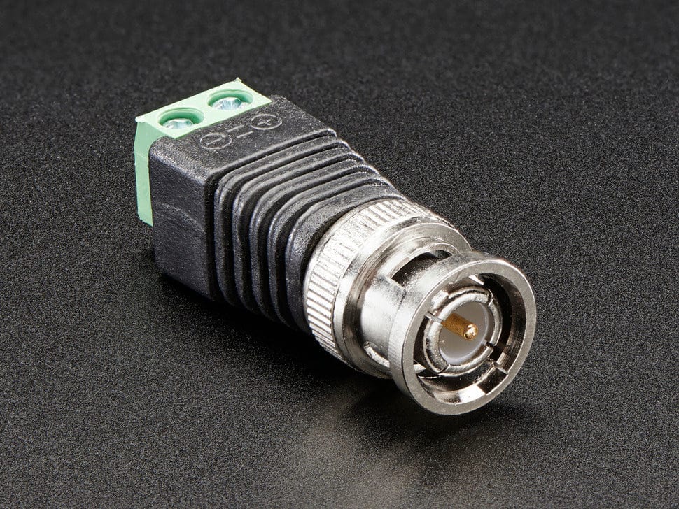 BNC Male Plug Terminal Block by The Pi Hut - The Pi Hut