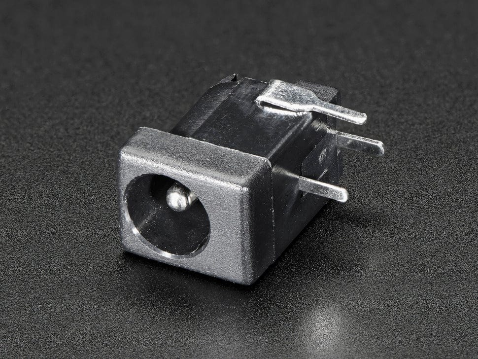 Breadboard-friendly 2.1mm DC barrel jack by The Pi Hut - The Pi Hut