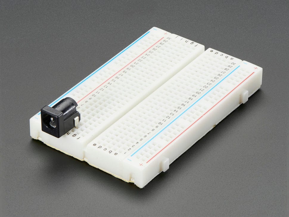 Breadboard-friendly 2.1mm DC barrel jack by The Pi Hut - The Pi Hut
