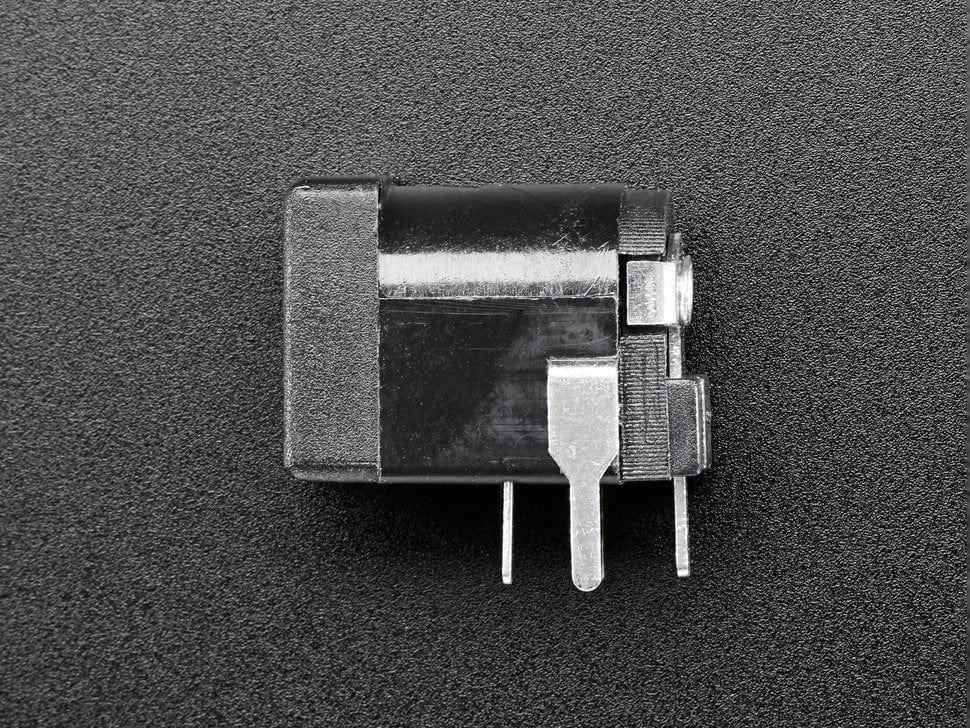 Breadboard-friendly 2.1mm DC barrel jack by The Pi Hut - The Pi Hut