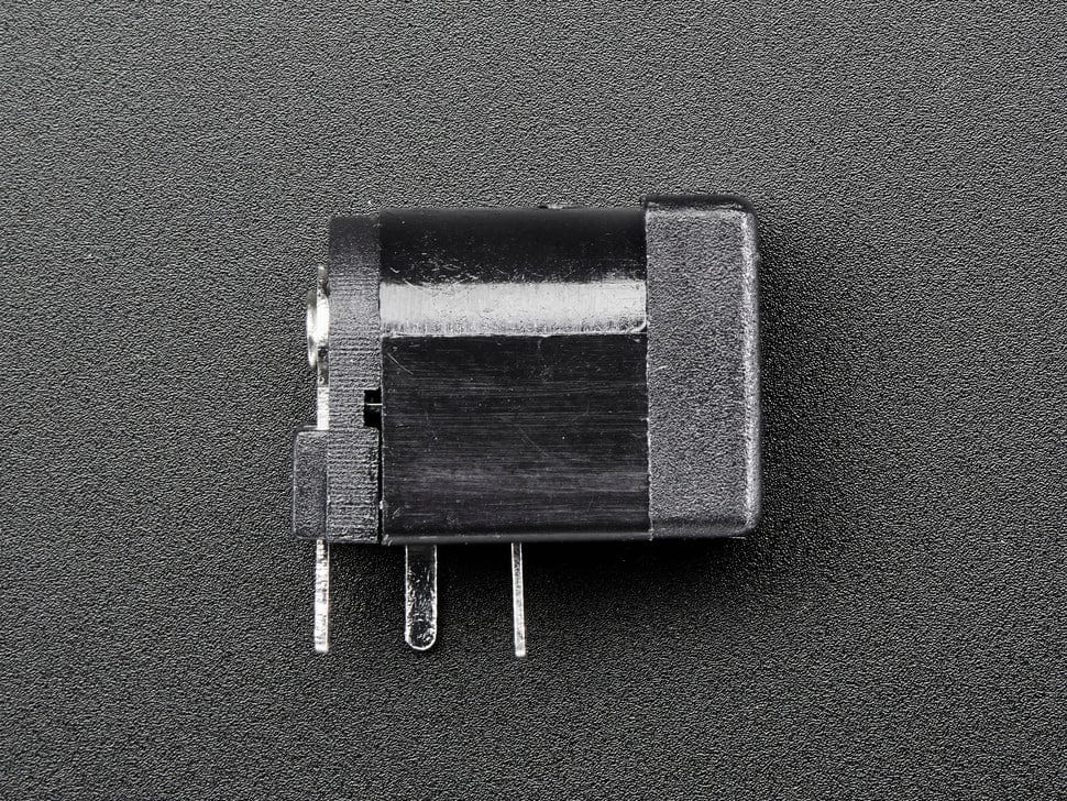 Breadboard-friendly 2.1mm DC barrel jack by The Pi Hut - The Pi Hut