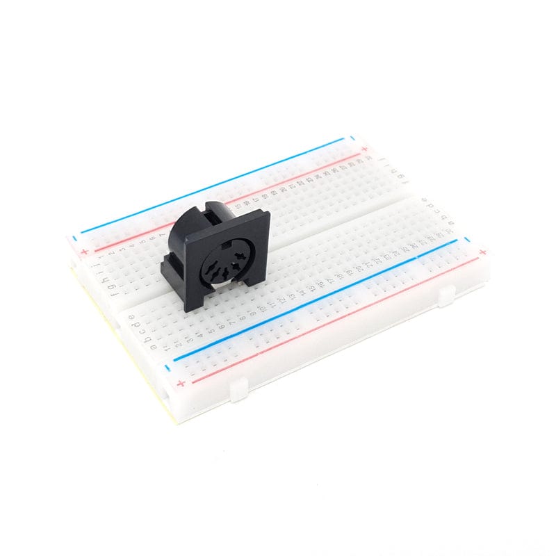 Breadboard-friendly MIDI Jack (5-pin DIN) by The Pi Hut - The Pi Hut