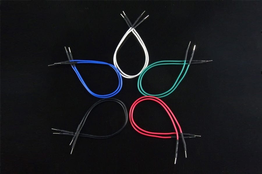 Breadboard Jumper Cables High Quality (30 Pack) by DFRobot - The Pi Hut
