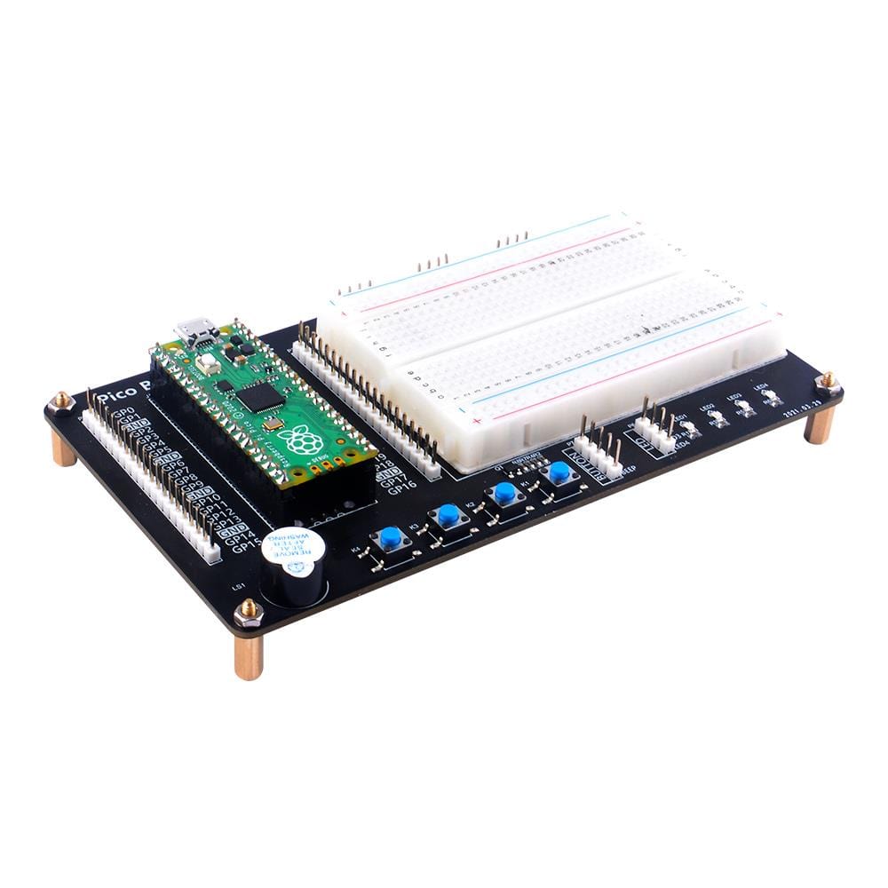 Breadboard Kit for Raspberry Pi Pico by 52Pi - The Pi Hut
