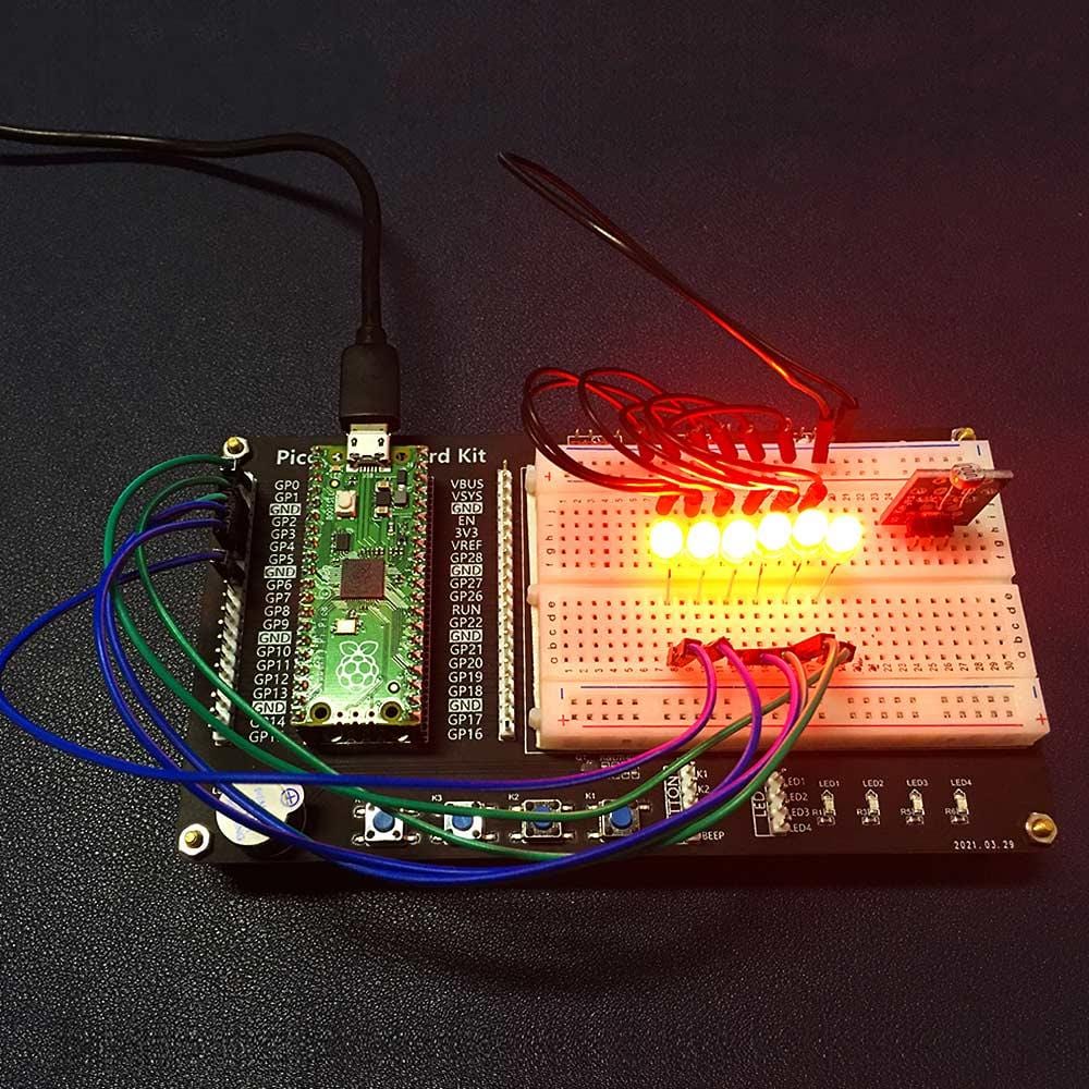Breadboard Kit for Raspberry Pi Pico by 52Pi - The Pi Hut