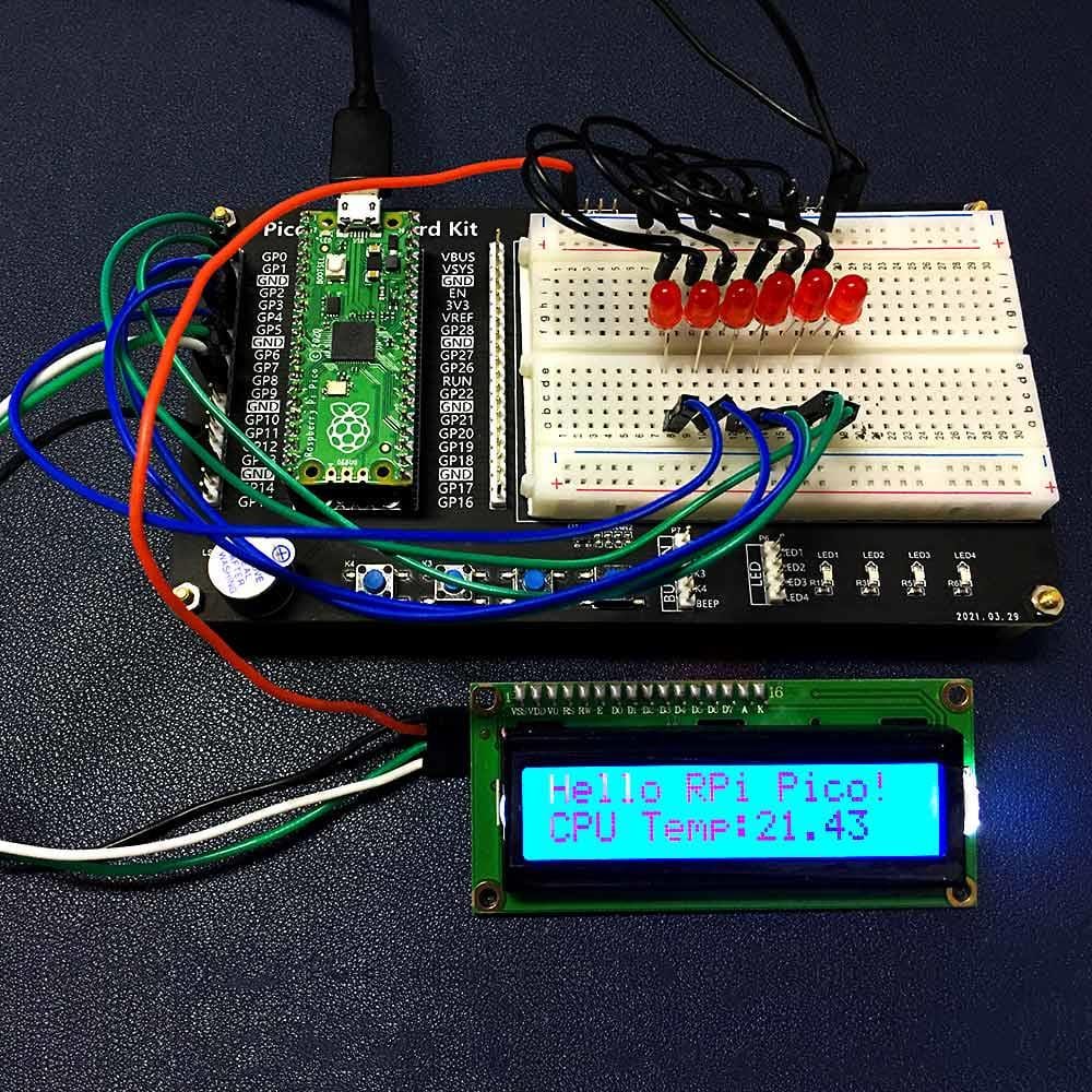 Breadboard Kit for Raspberry Pi Pico by 52Pi - The Pi Hut