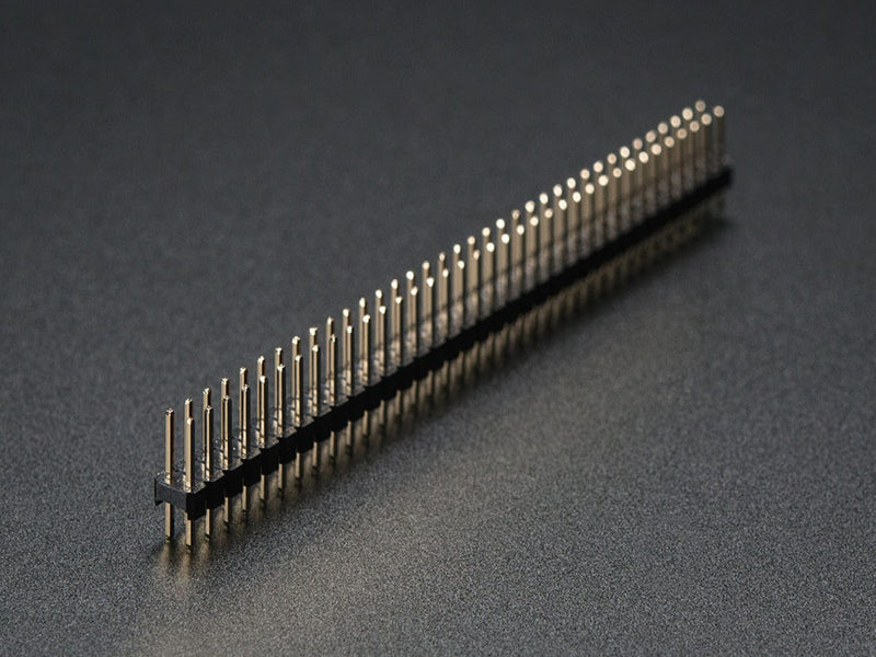 Break-away 0.1" 2x36-pin strip dual male header (10 pieces) - The Pi Hut