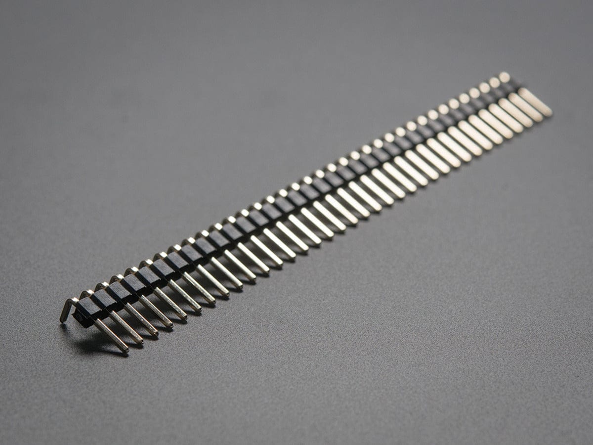 Break-away 0.1" 36-pin strip angled headers (10 pack) by The Pi Hut - The Pi Hut
