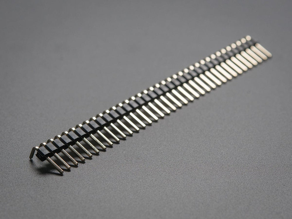 Break-away 0.1" 36-pin strip angled headers (10 pack) by The Pi Hut - The Pi Hut