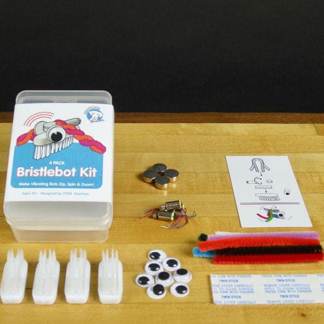 Bristlebot - 4 pack by Brown Dog Gadgets - The Pi Hut