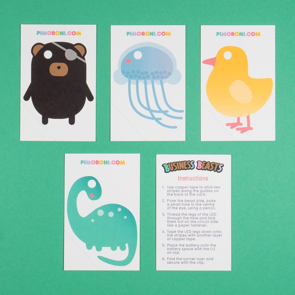 Business Beasts - LED Craft Kit by Pimoroni - The Pi Hut