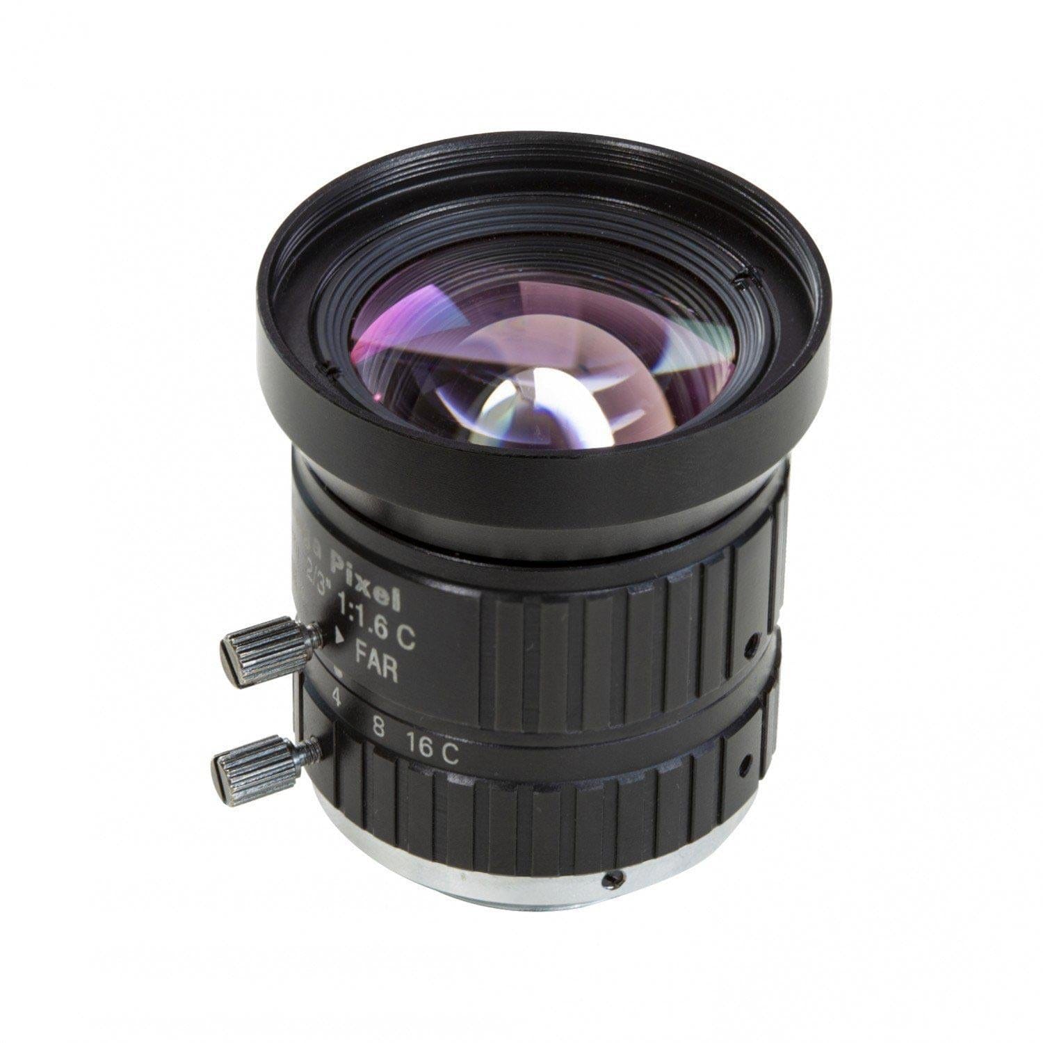 C-Mount Lens for Raspberry Pi HQ Camera - 8mm Focal Length by Arducam - The Pi Hut