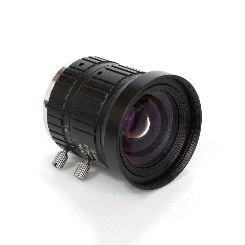 C-Mount Lens for Raspberry Pi HQ Camera - 8mm Focal Length by Arducam - The Pi Hut