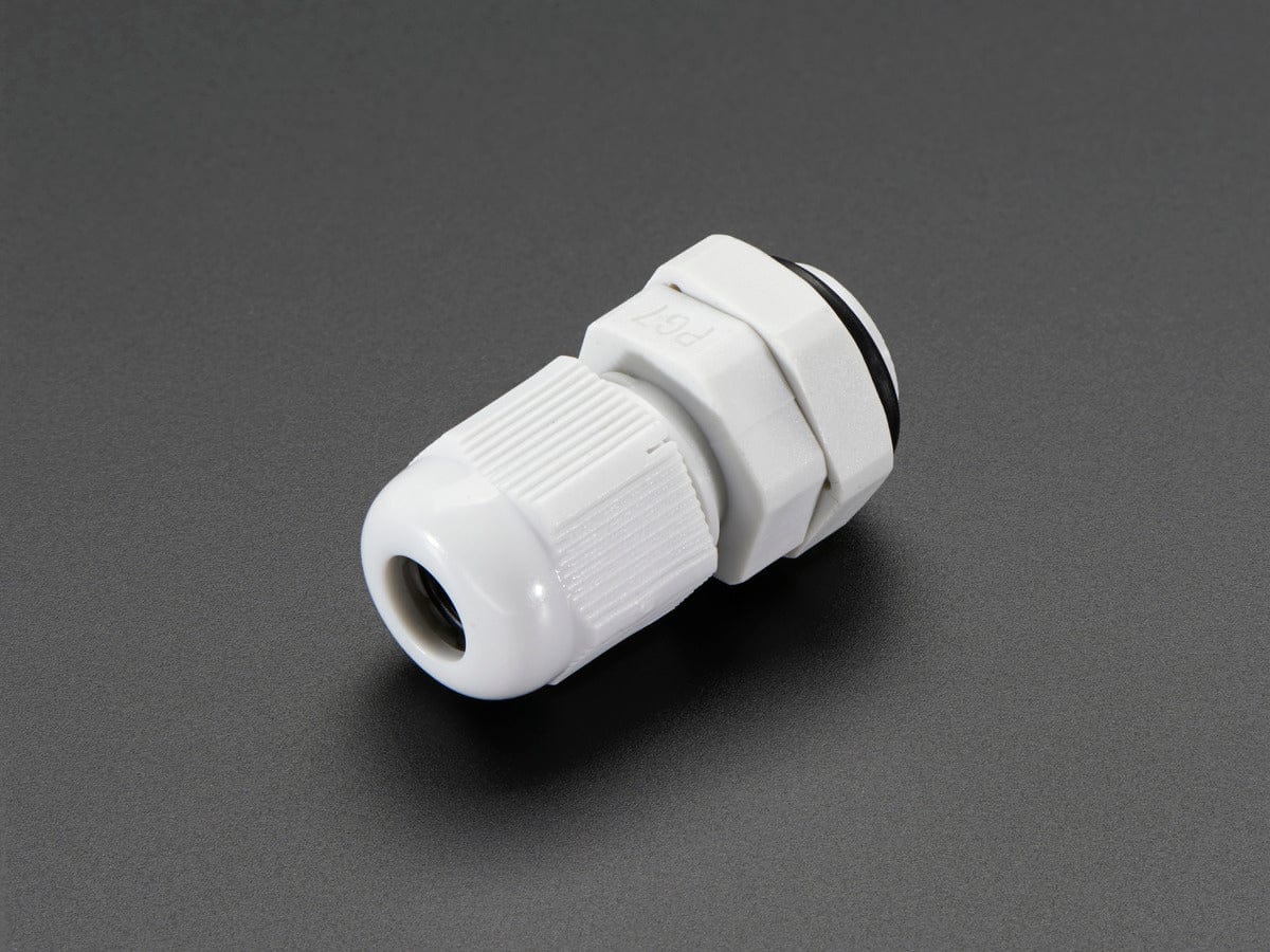 Cable Gland PG-7 size - 0.118" to 0.169" Cable Diameter (PG-7) by The Pi Hut - The Pi Hut