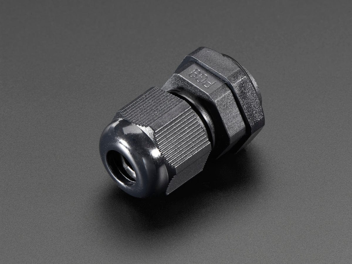 Cable Gland PG-9 size - 0.158" to 0.252" Cable Diameter (PG-9) by The Pi Hut - The Pi Hut