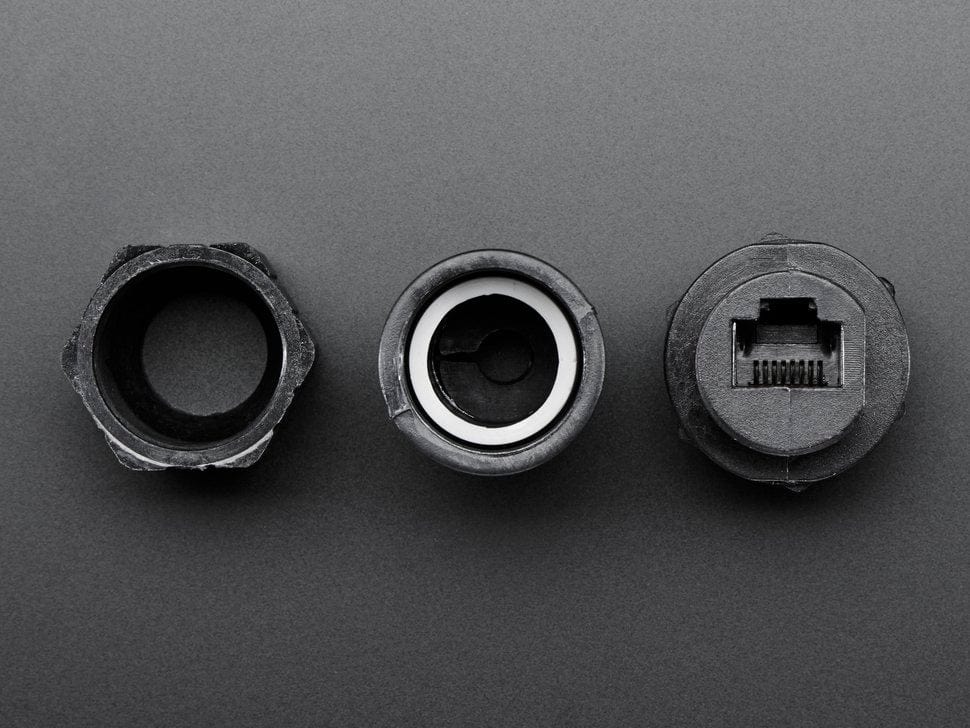 Cable Gland - Waterproof RJ-45 / Ethernet connector (RJ-45) by The Pi Hut - The Pi Hut