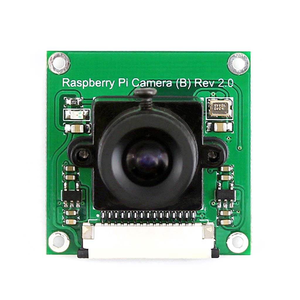 Camera Board for Raspberry Pi - Adjustable-Focus Lens (5MP) by Waveshare - The Pi Hut