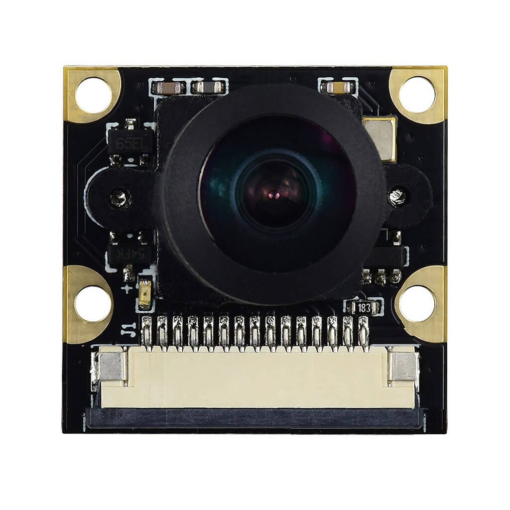 Fisheye Camera Module for Raspberry Pi - 160° Lens 5MP by Waveshare - The Pi Hut