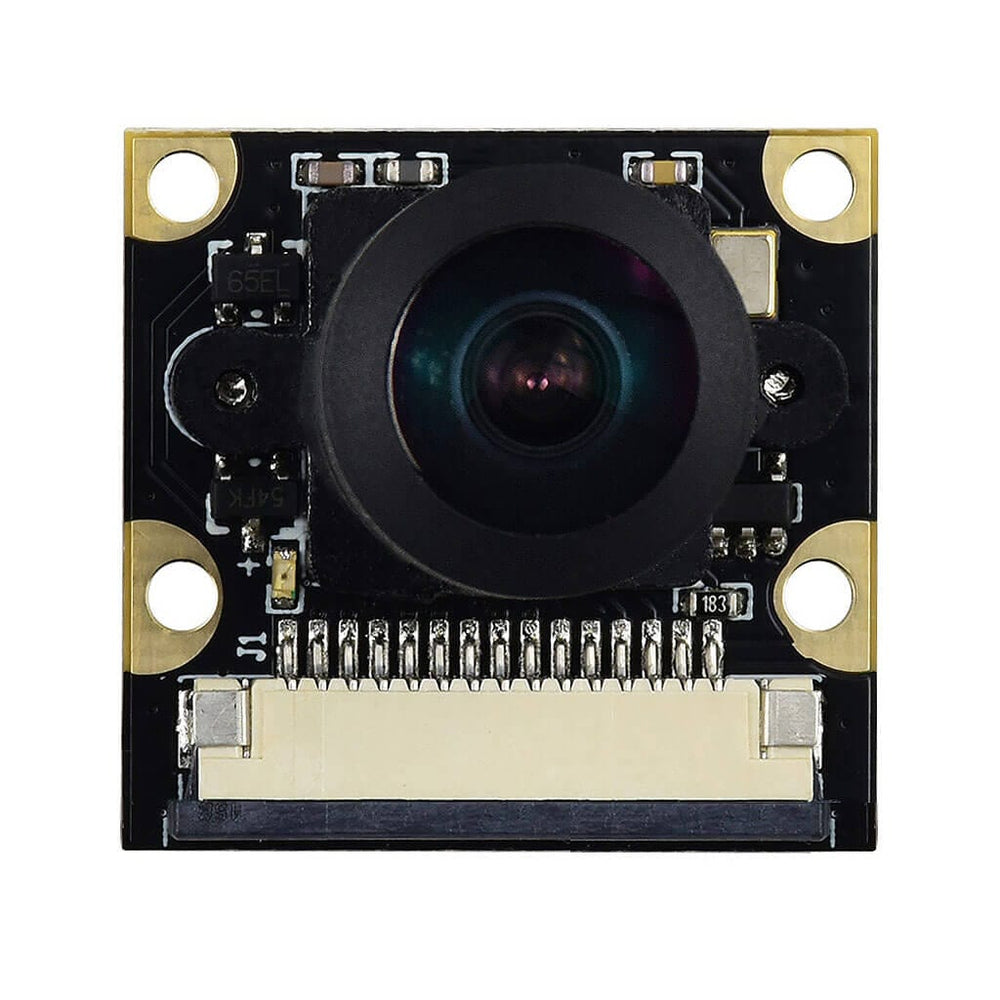 Fisheye Camera Module for Raspberry Pi - 160° Lens 5MP by Waveshare - The Pi Hut
