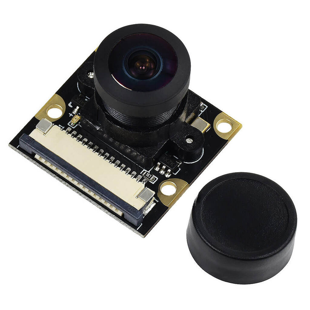 Fisheye Camera Module for Raspberry Pi - 160° Lens 5MP by Waveshare - The Pi Hut