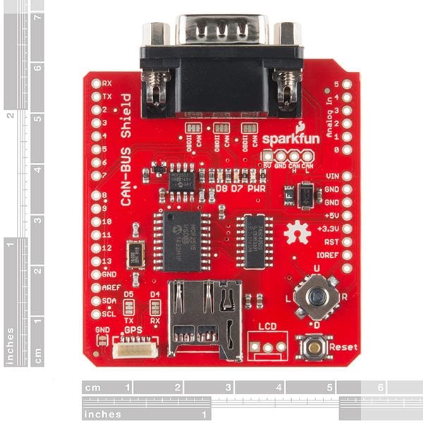 CAN-BUS Shield by Sparkfun - The Pi Hut