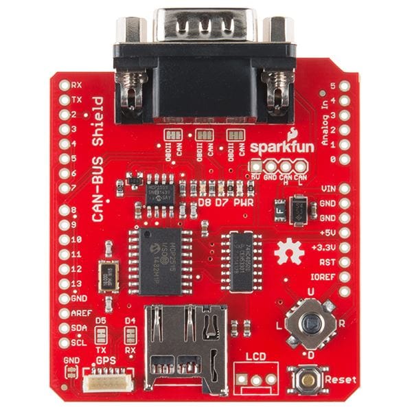 CAN-BUS Shield by Sparkfun - The Pi Hut