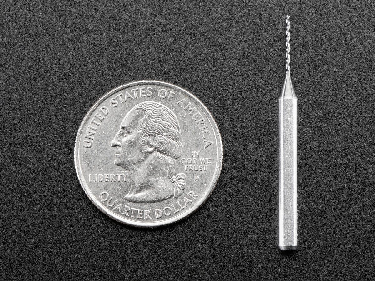 Carbide PCB Drill Bit - 0.7mm by The Pi Hut - The Pi Hut