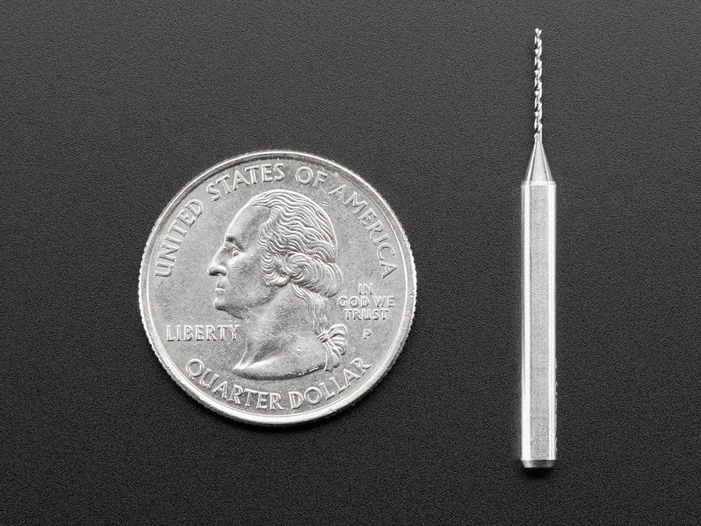 Carbide PCB Drill Bit - 0.7mm by The Pi Hut - The Pi Hut