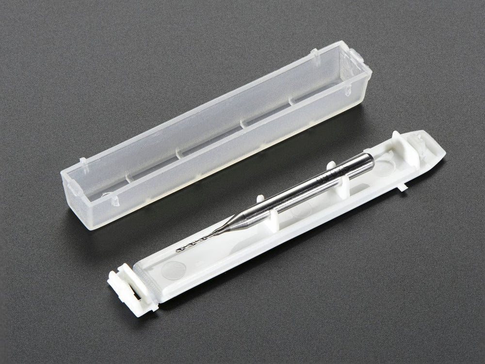 Carbide Square End Mill - 1/8" Shaft - 0.6mm Diameter by The Pi Hut - The Pi Hut