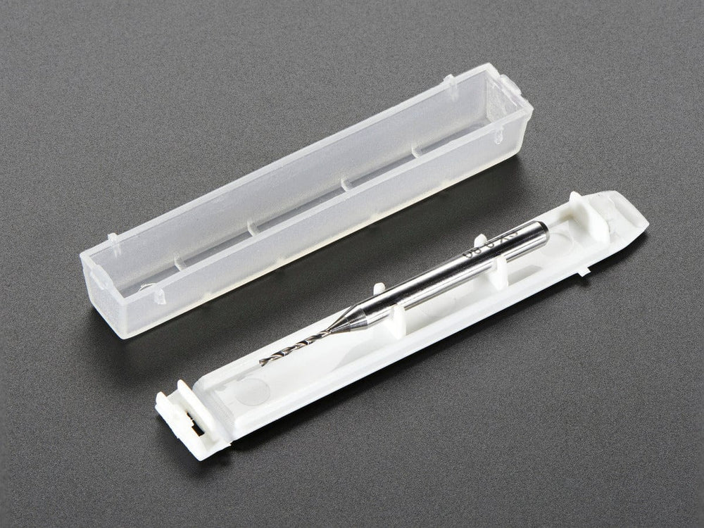 Carbide Square End Mill - 1/8" Shaft - 0.8mm Diameter by The Pi Hut - The Pi Hut