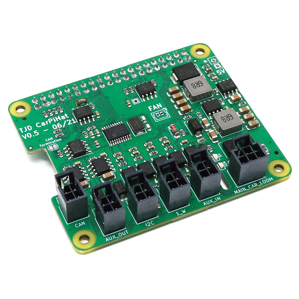 CarPiHAT - Car Interface HAT for Raspberry Pi by TJD - The Pi Hut